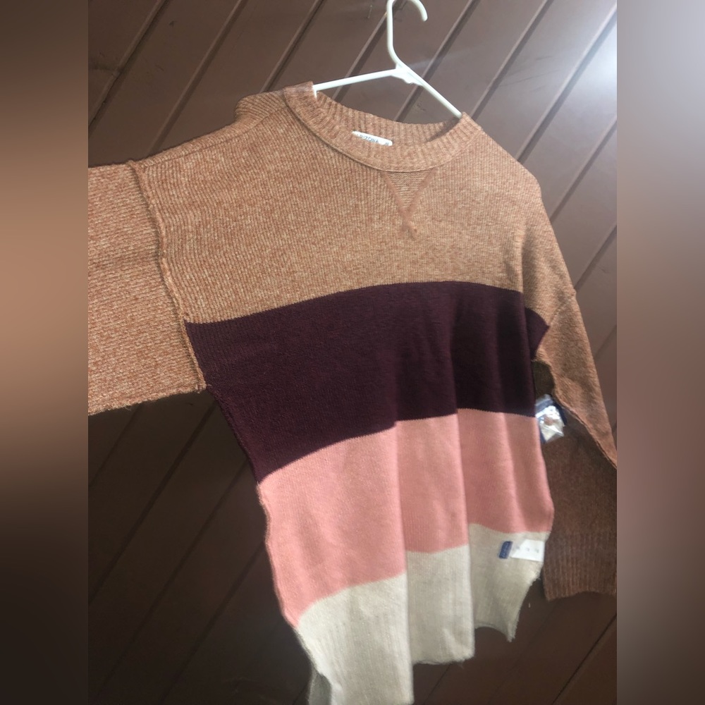 NWT Multi Color Sweater size XS